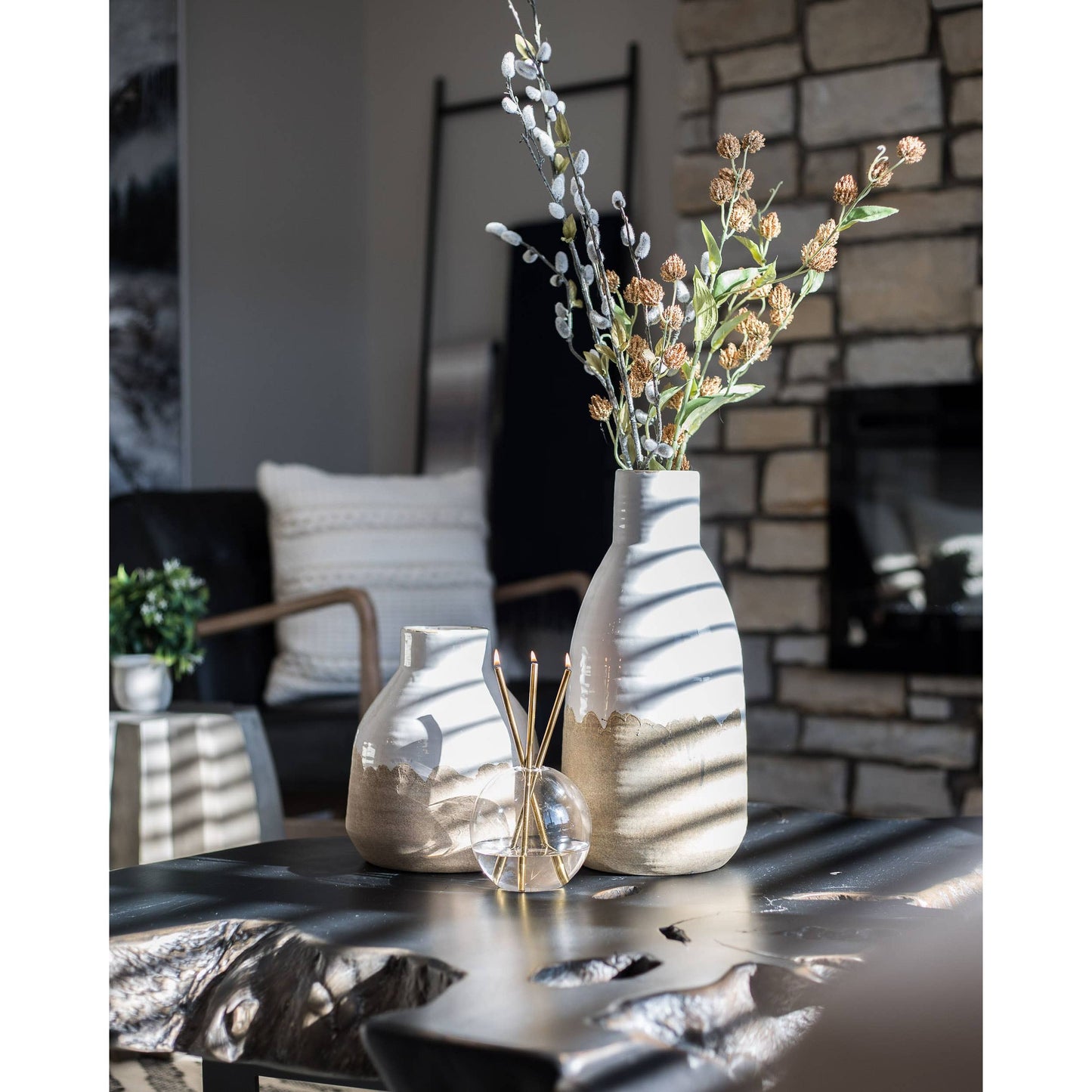 Gold Everlasting Candle – Reusable Steel Candles.