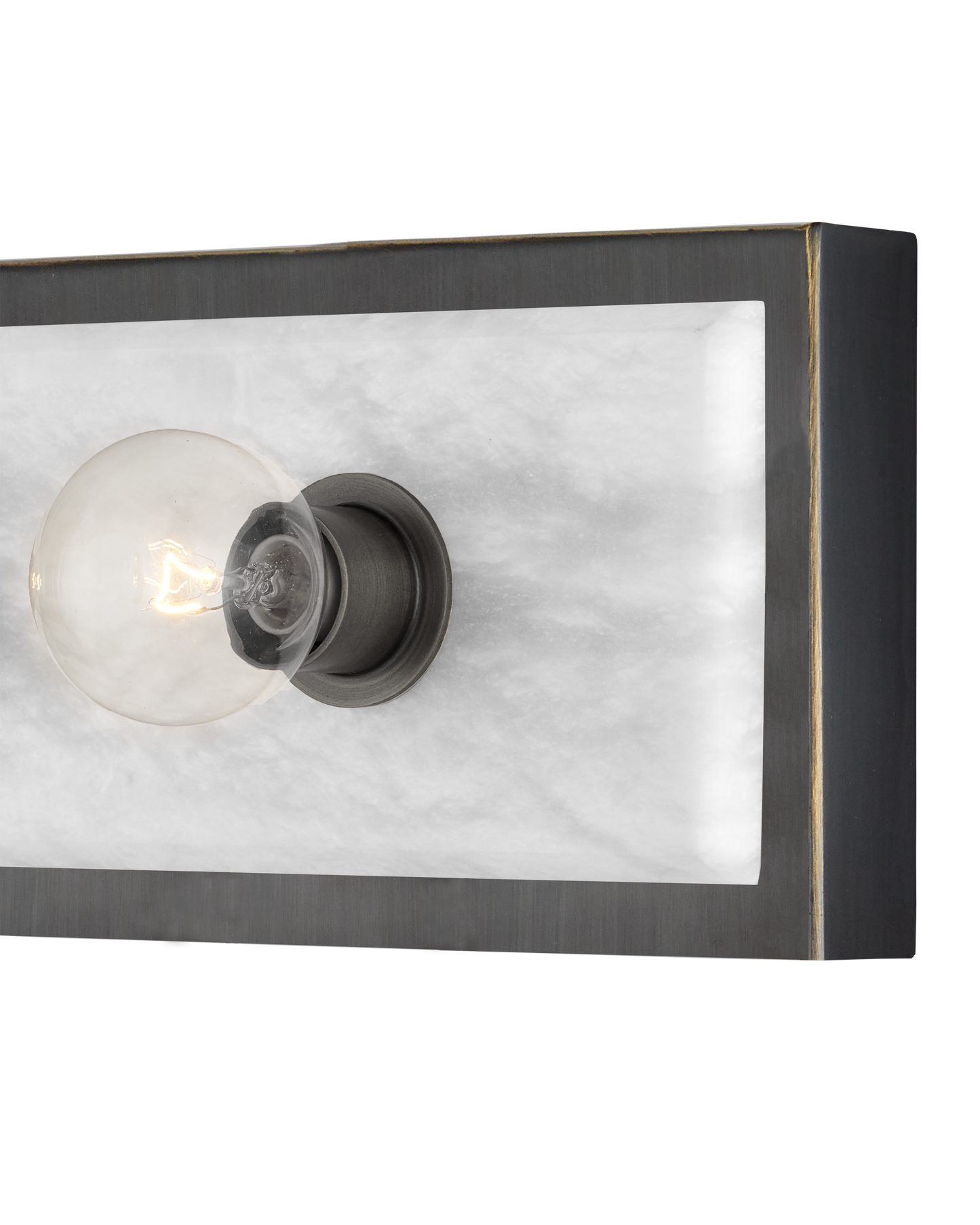 Berdine Large Bronze Wall Sconce.