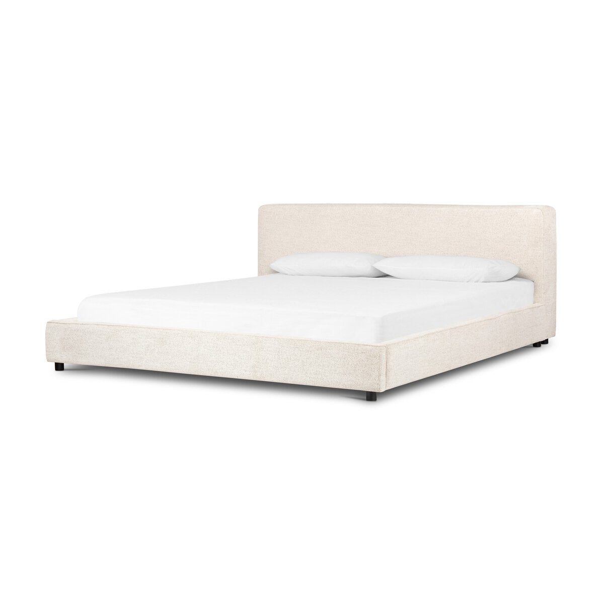 Aidan King Bed - Plushtone Linen.