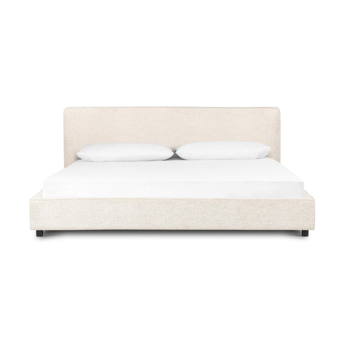 Aidan King Bed - Plushtone Linen.