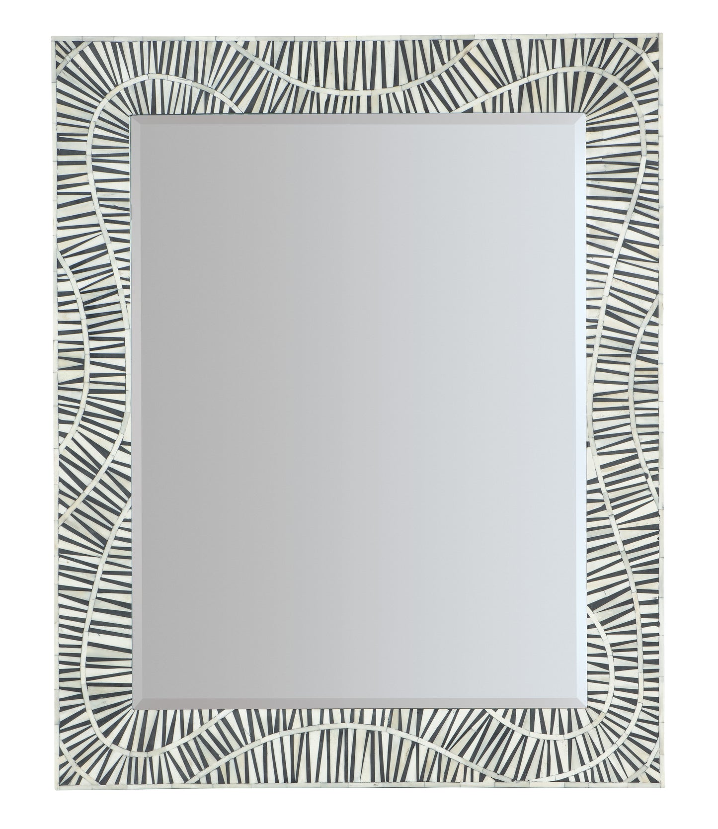 Commerce & Market Tiger Tooth Vertical Mirror.