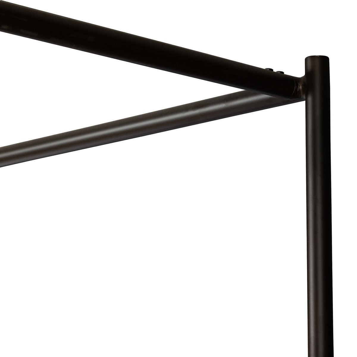 Anderson Canopy King Bed - Knoll Charcoal.