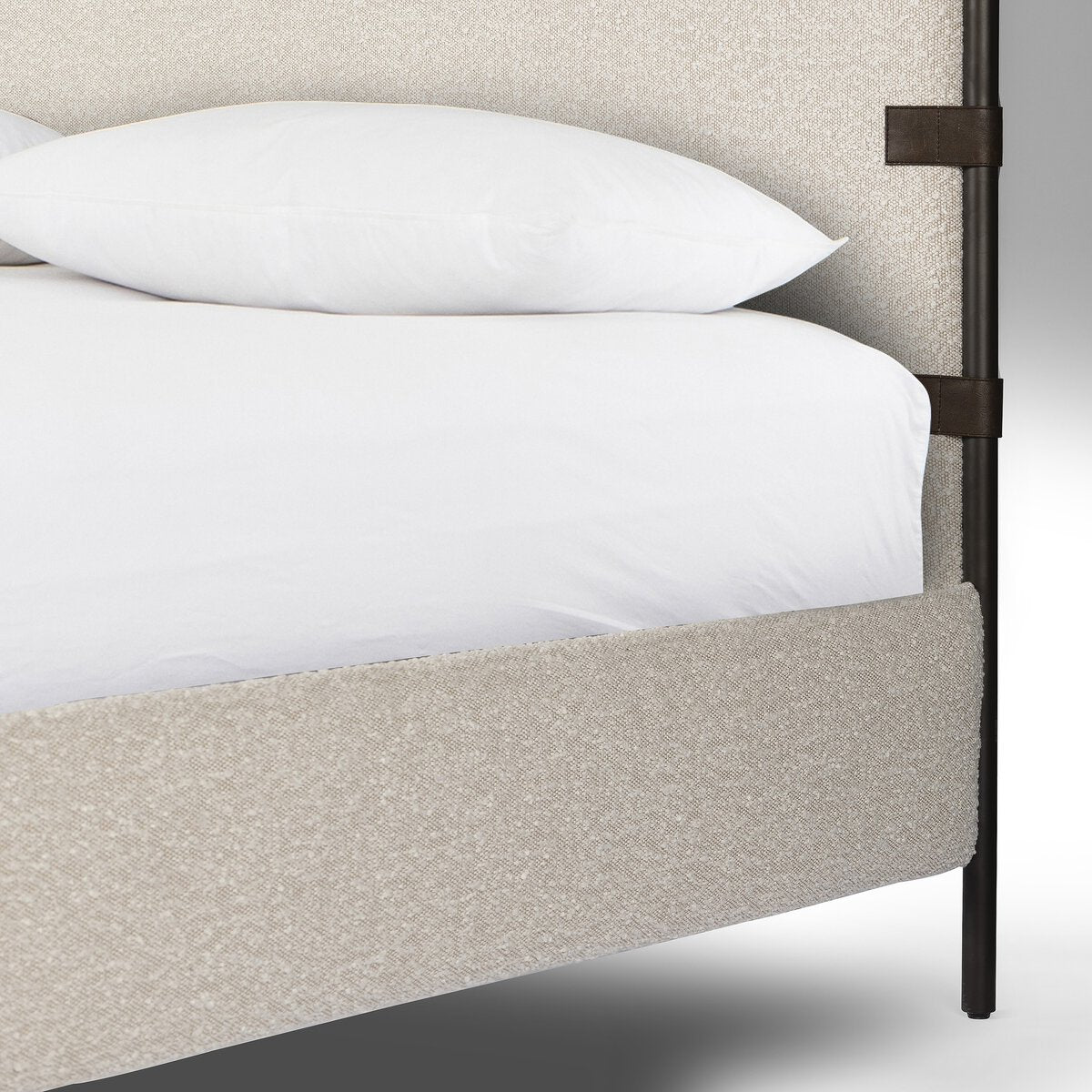 Anderson Canopy Queen Bed - Knoll Natural.