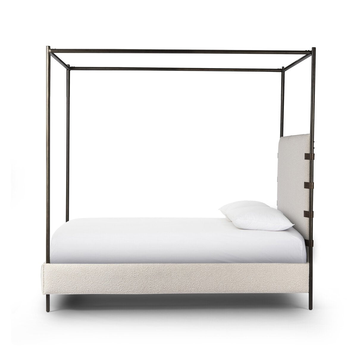 Anderson Canopy Queen Bed - Knoll Natural.