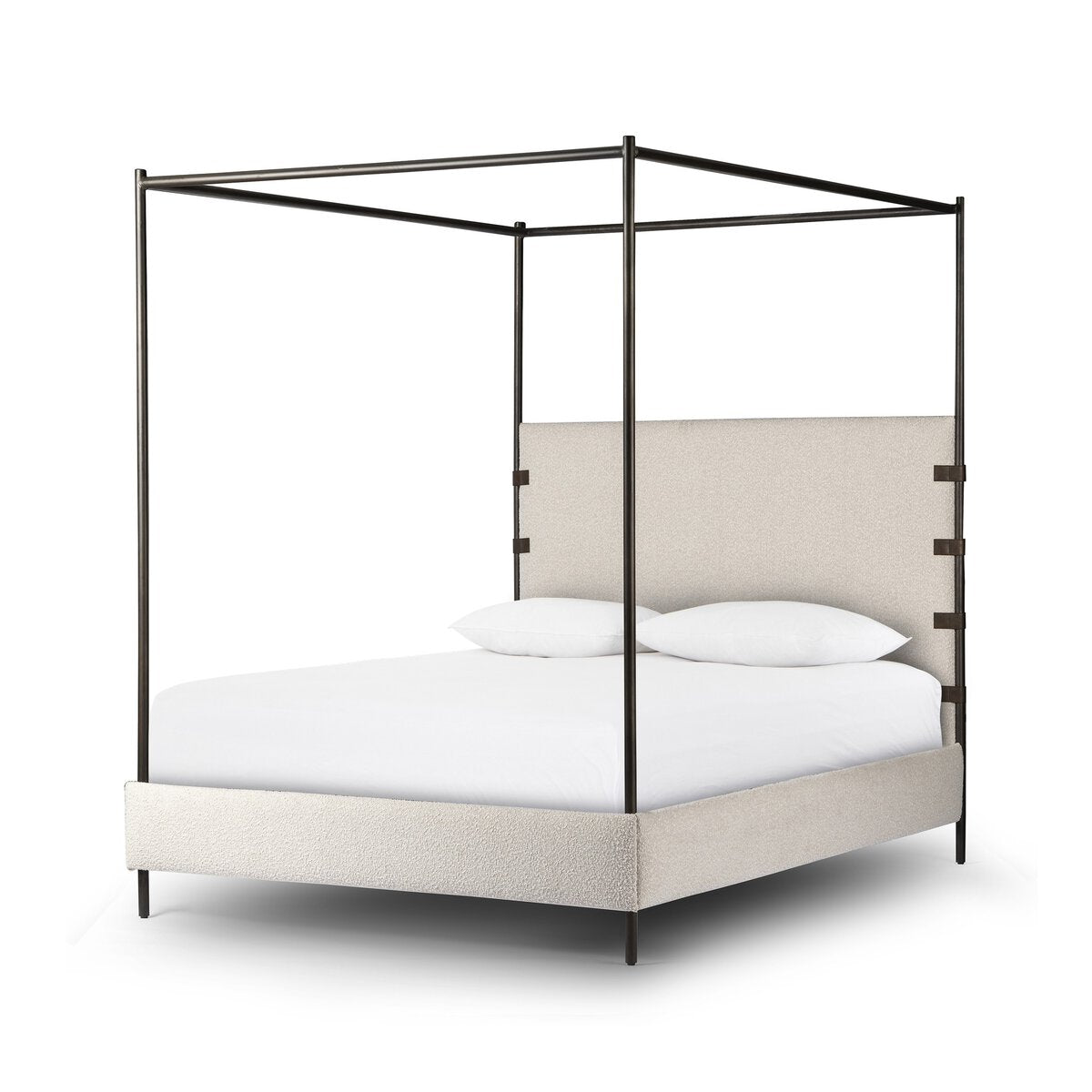 Anderson Canopy Queen Bed - Knoll Natural.