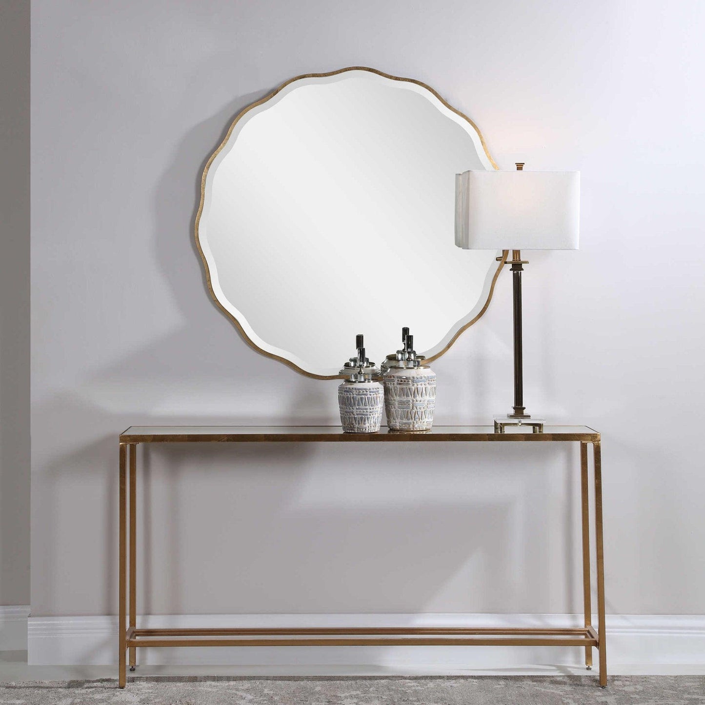 Aneta Round Mirror.