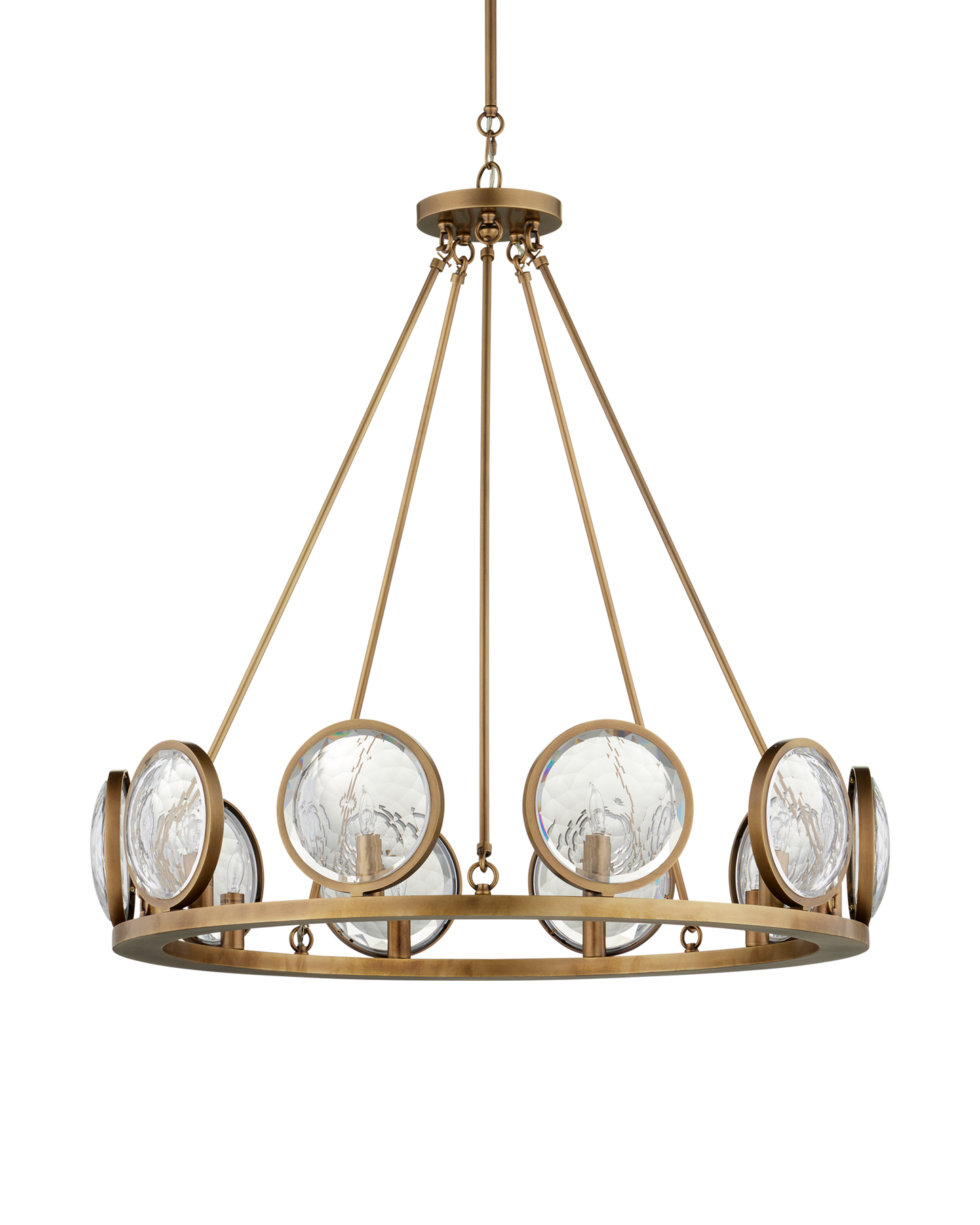 MarjieScope Brass Chandelier.
