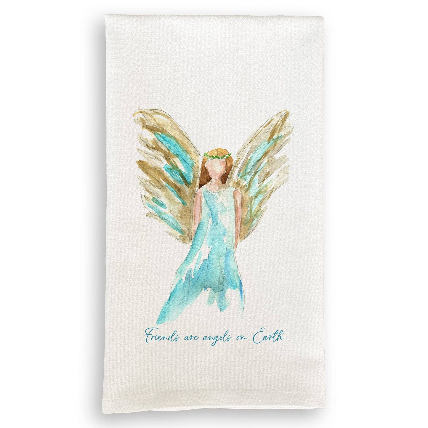 Blue Celestial Angel with Friends.