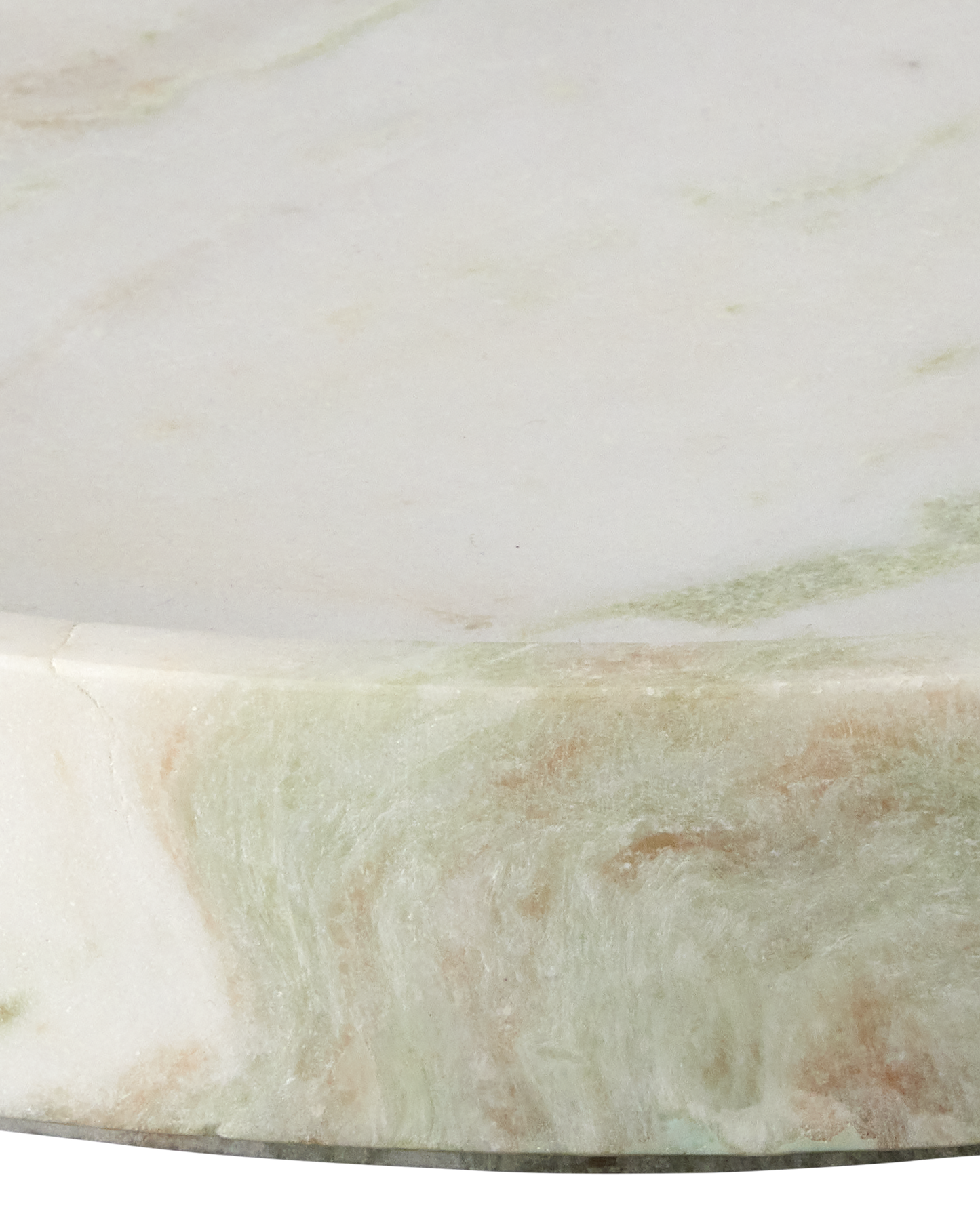 Bilbao Onyx Round Tray.