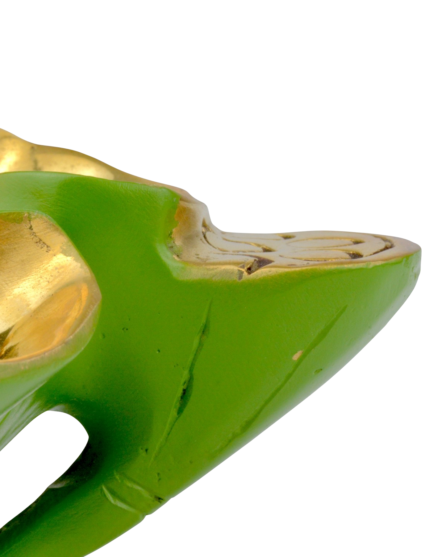 Wrapped Lotus Leaf Green Bowl.