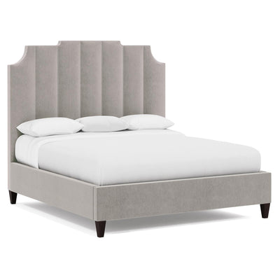 Bayonne Fabric Panel King Bed β Custom
