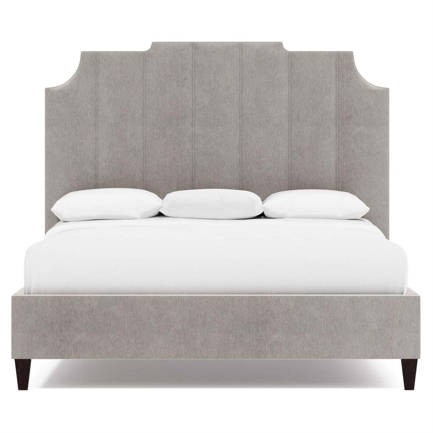 Bayonne Fabric Panel King Bed – Custom.