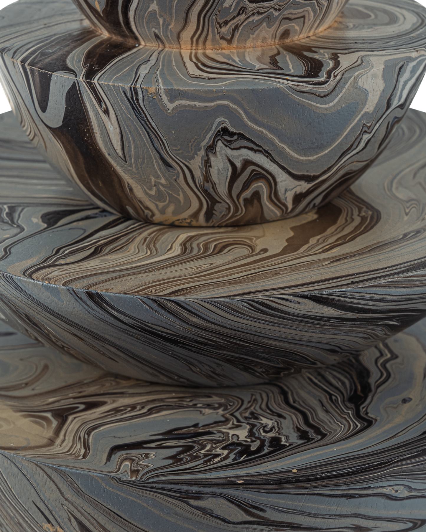 Marbleized Stacking Box Set of 3.