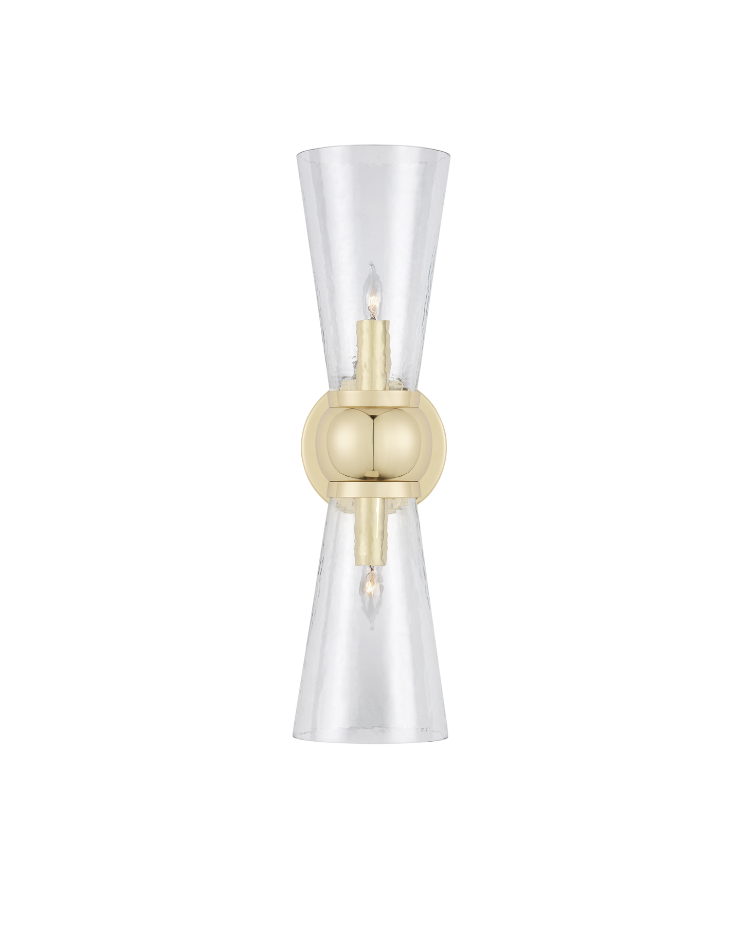 Byford Brass Bath Wall Sconce.