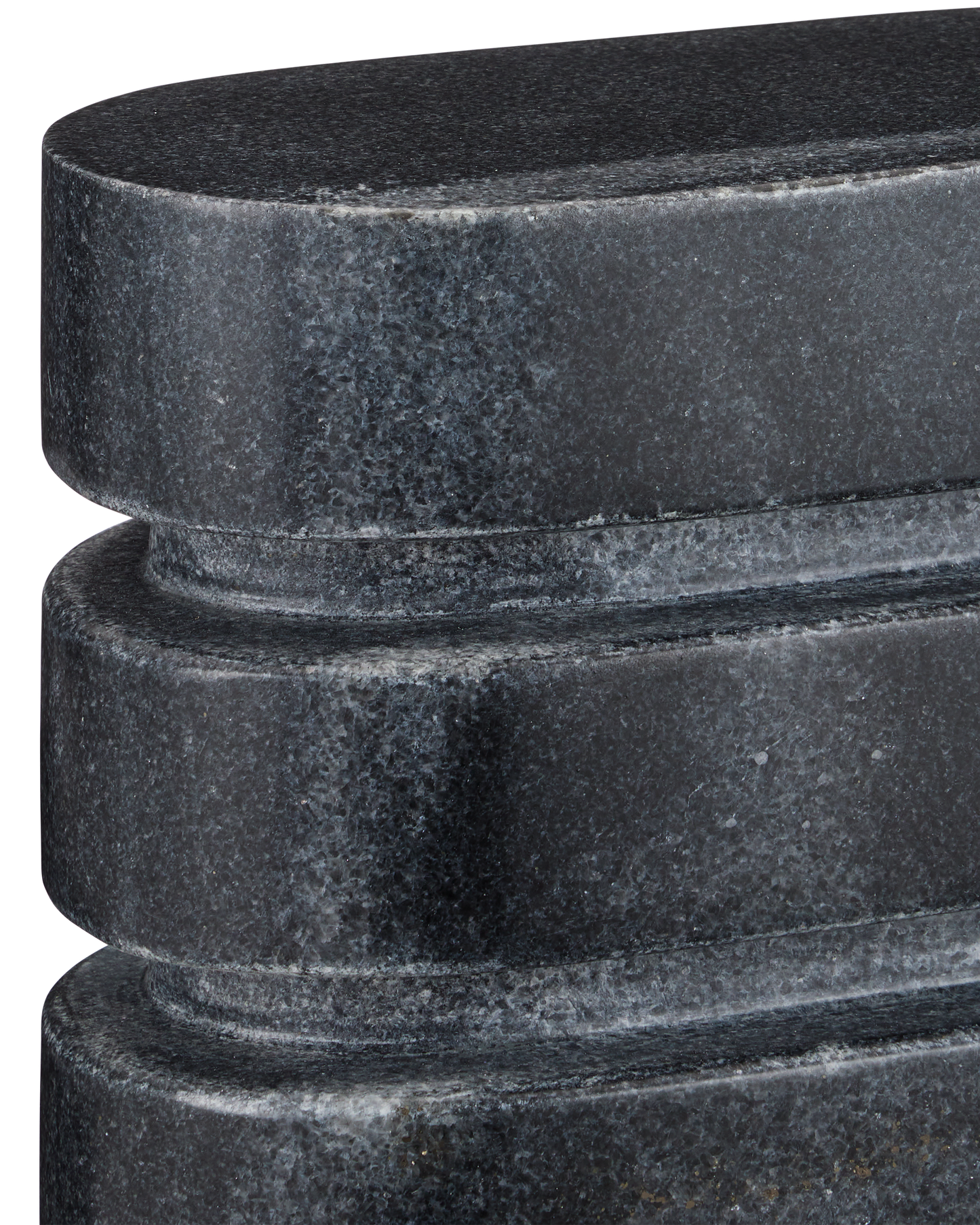 Bheslana Marble Black Object Set of 2.