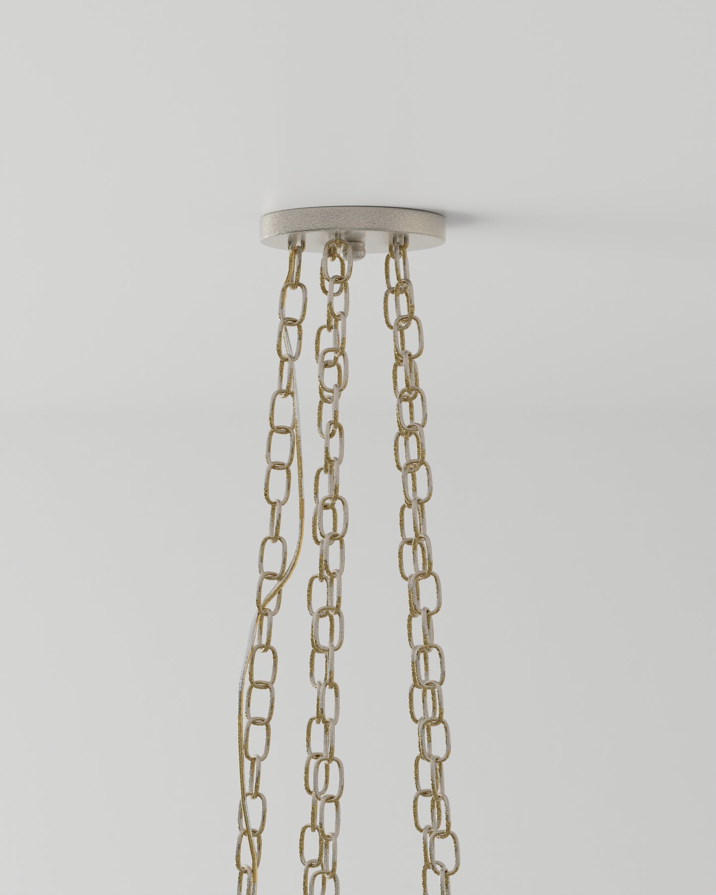 Forest Light Silver Chandelier.