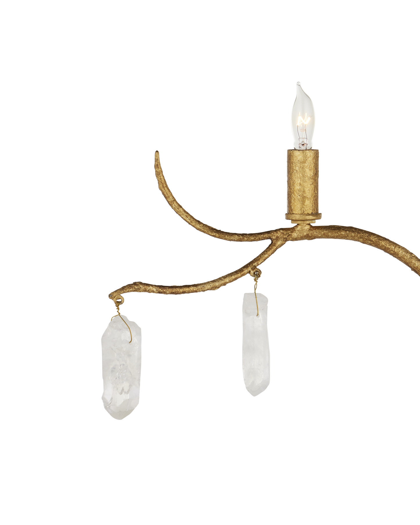 Forest Light Gold Wall Sconce.