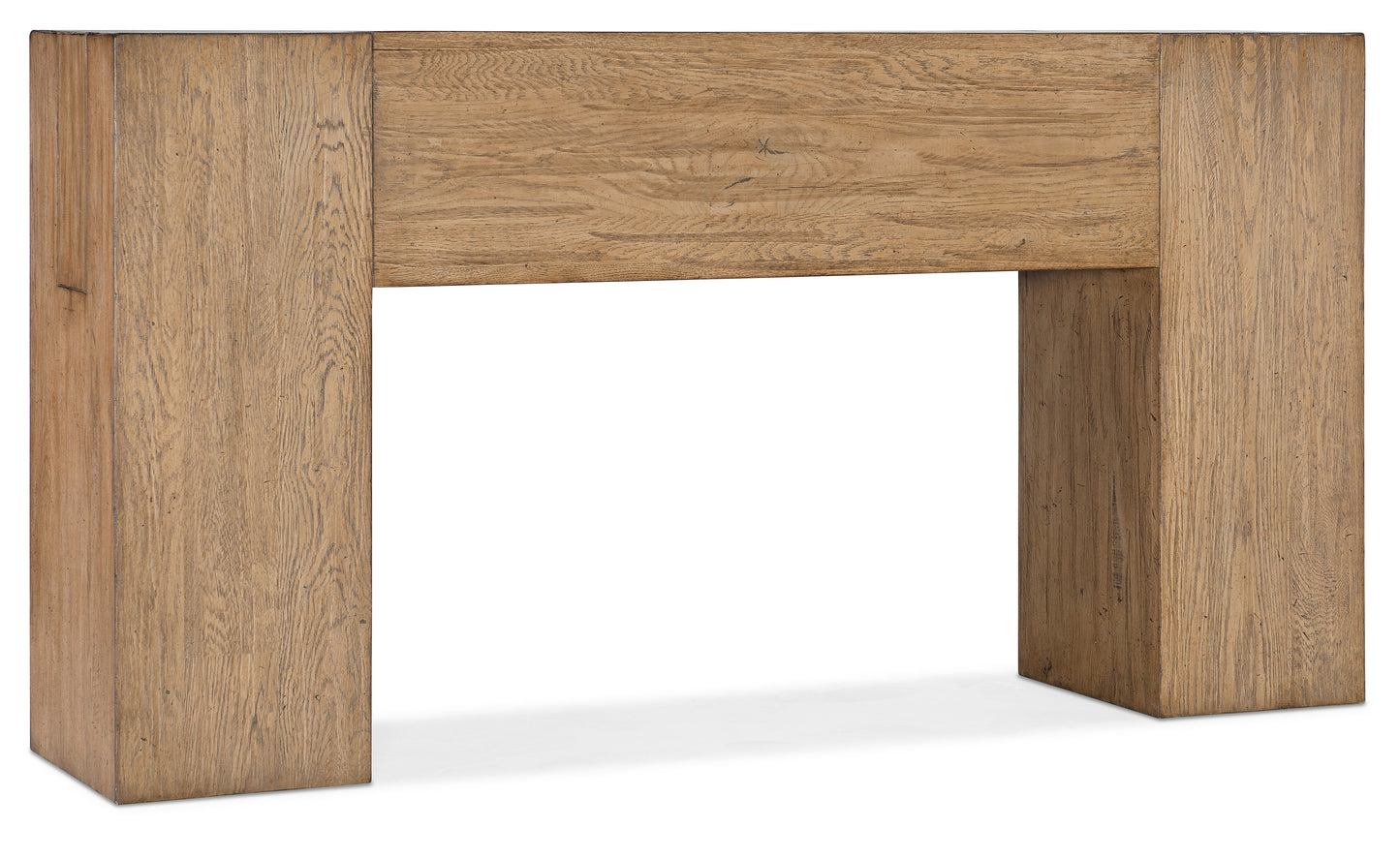 Commerce & Market Console - Light Natural Wood Finish.