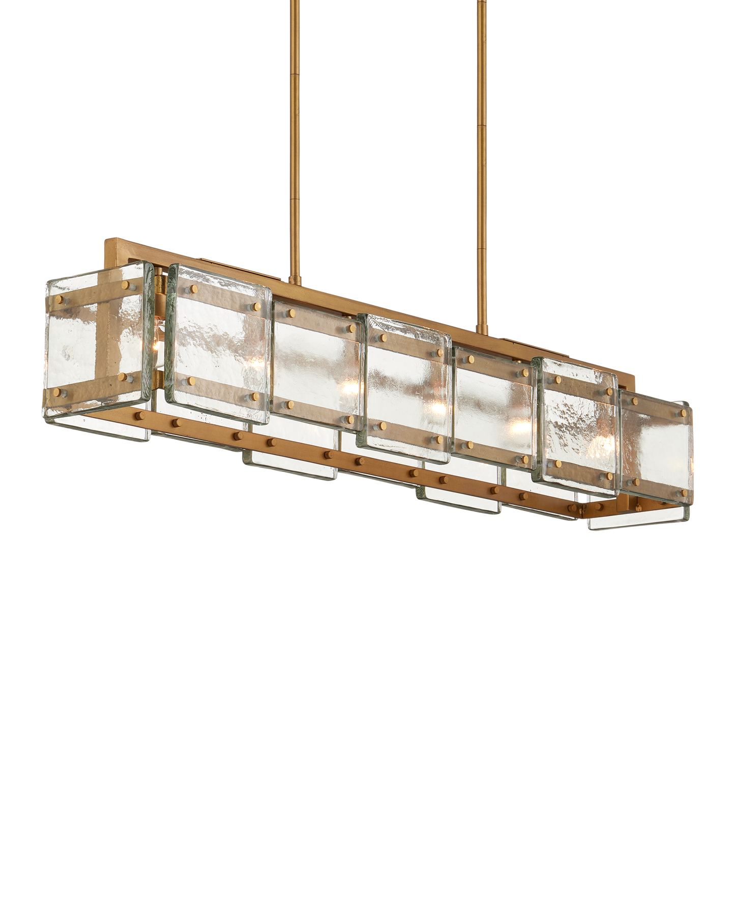 Countervail Rectangular Chandelier.