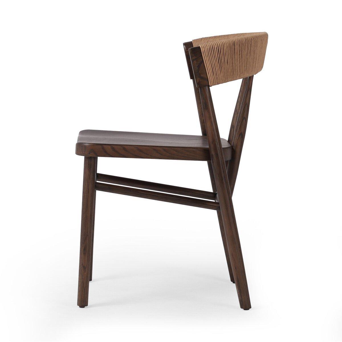 Buxton Dining Chair - Natural Paper Rush.
