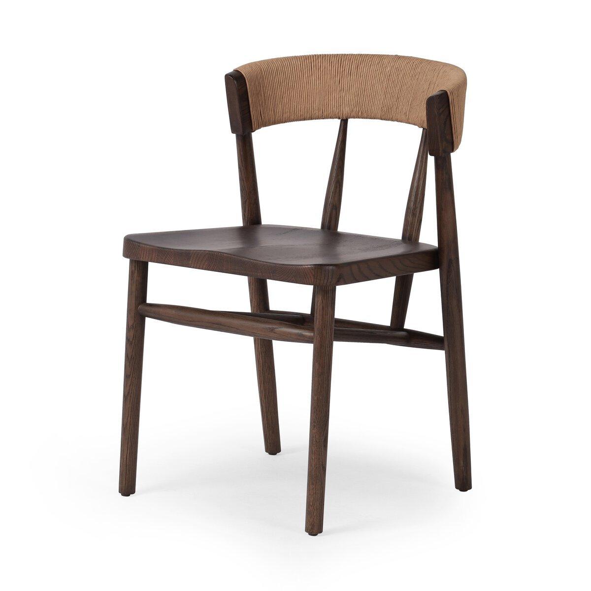 Buxton Dining Chair - Natural Paper Rush.