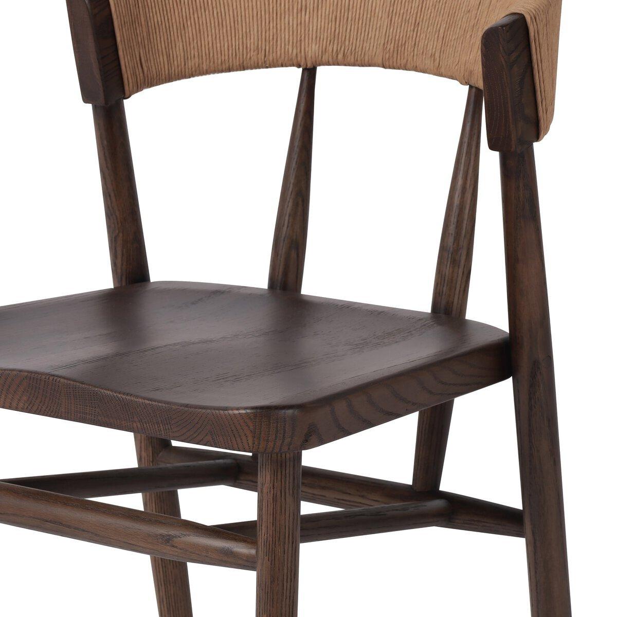 Buxton Dining Chair - Natural Paper Rush.