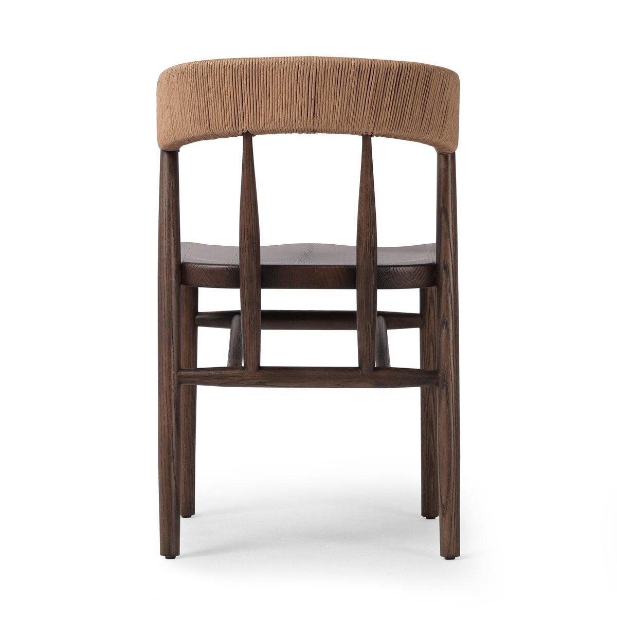 Buxton Dining Chair - Natural Paper Rush.