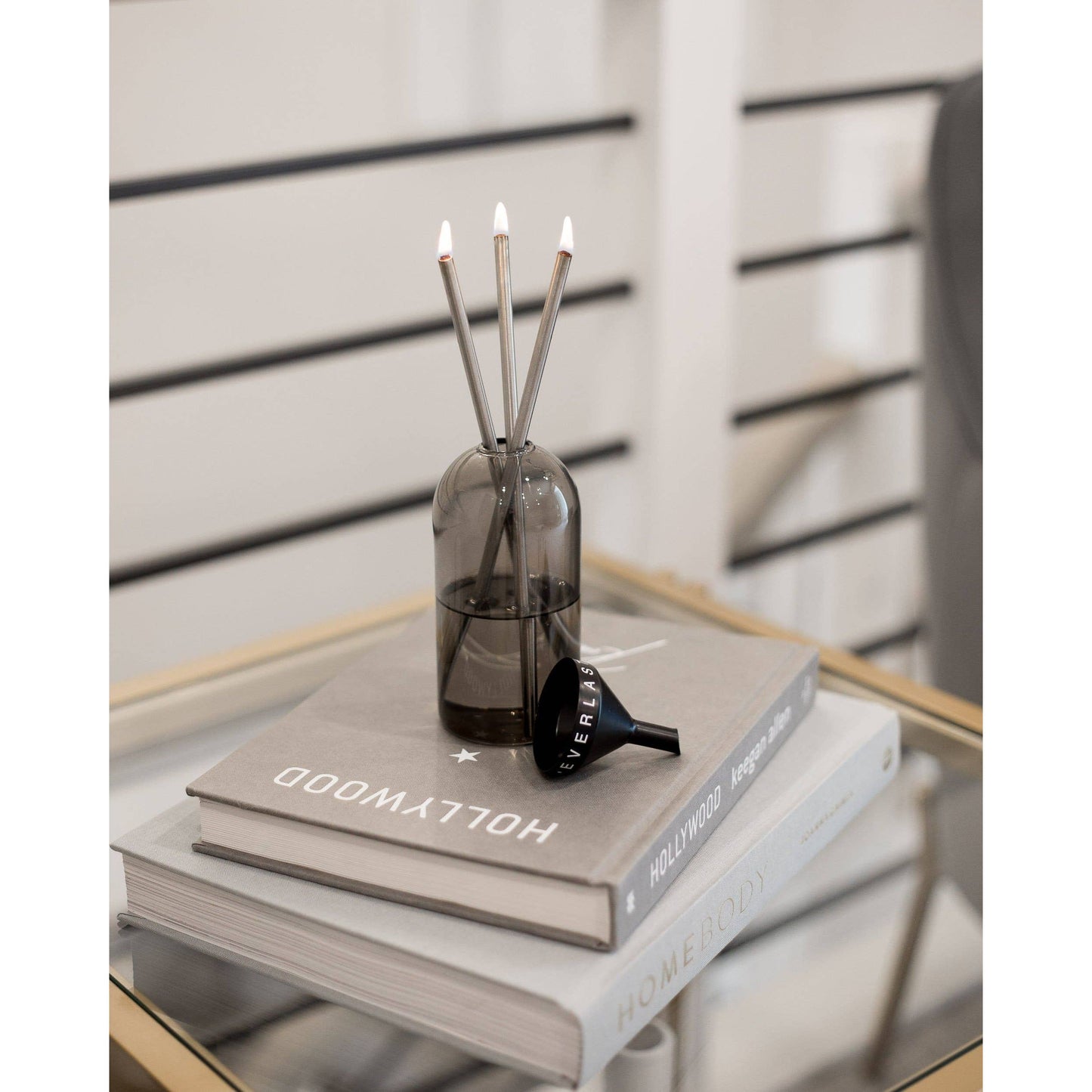 Silver Everlasting Candle – Reusable Steel Candles.