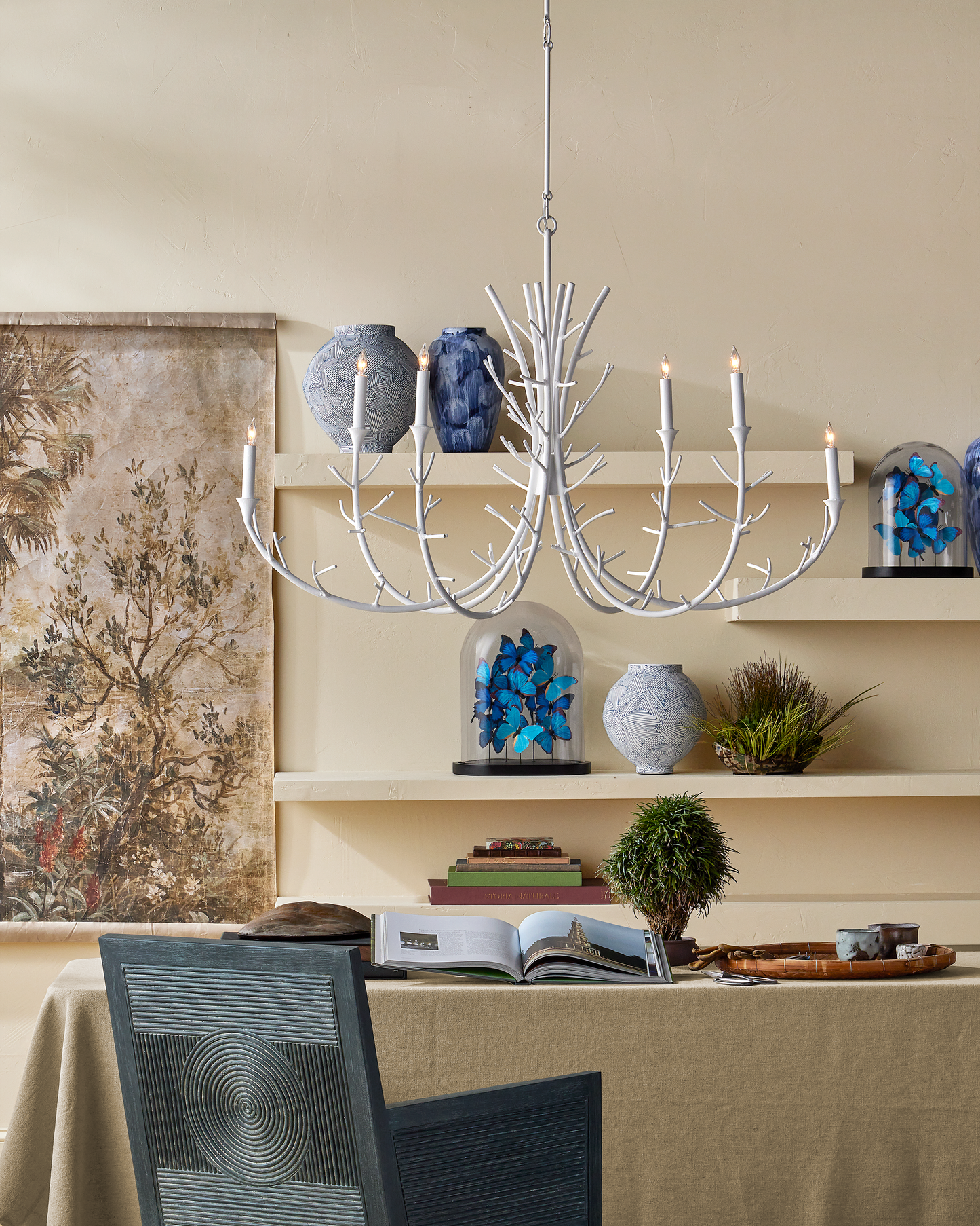 Blue Zag Medium Vase.