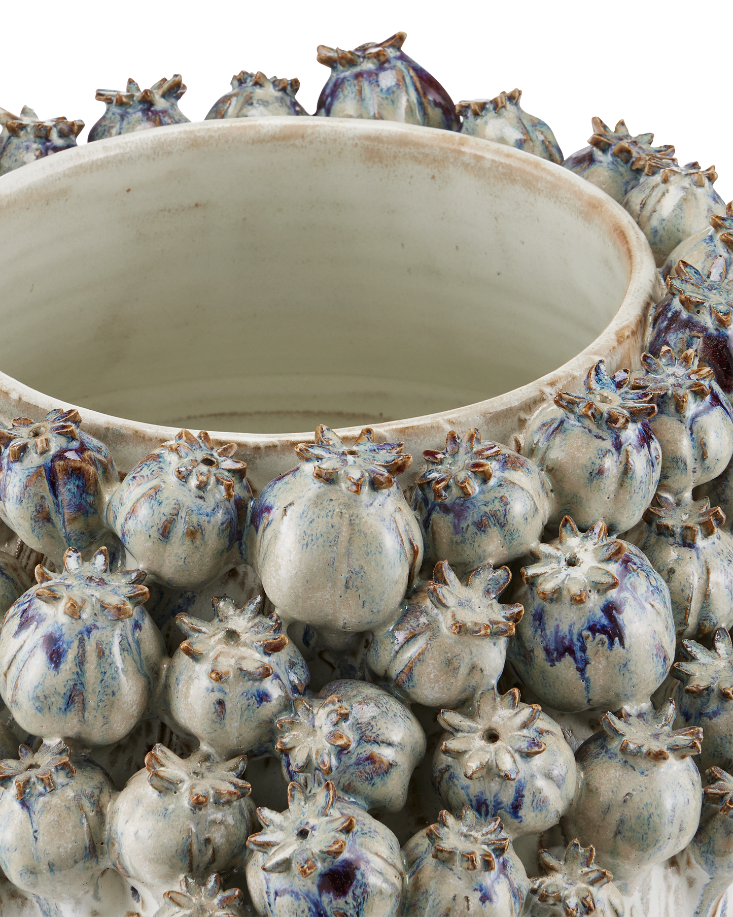 Poppy Pod Crown Large Vase.