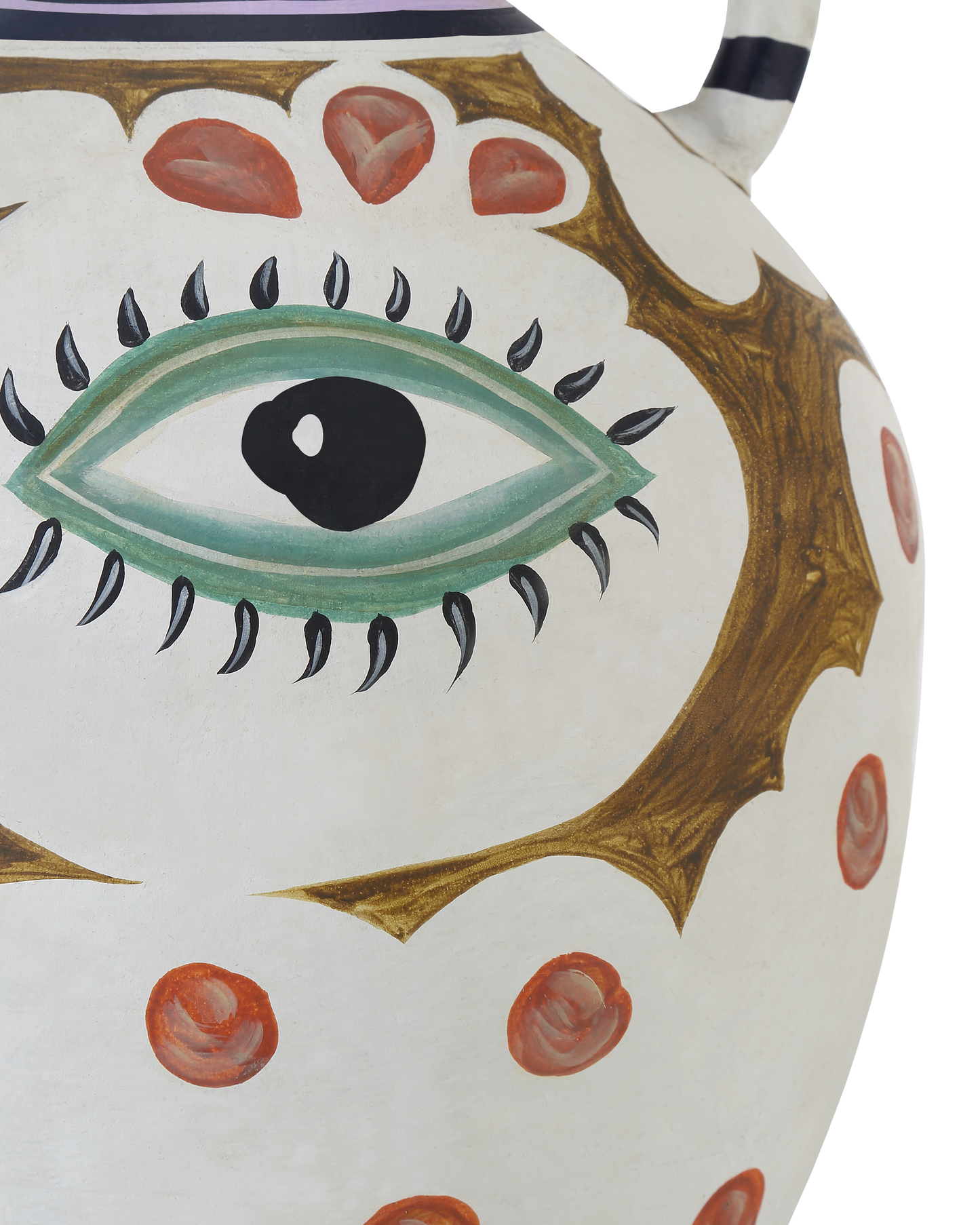 Hamsa Demijohn Vase.