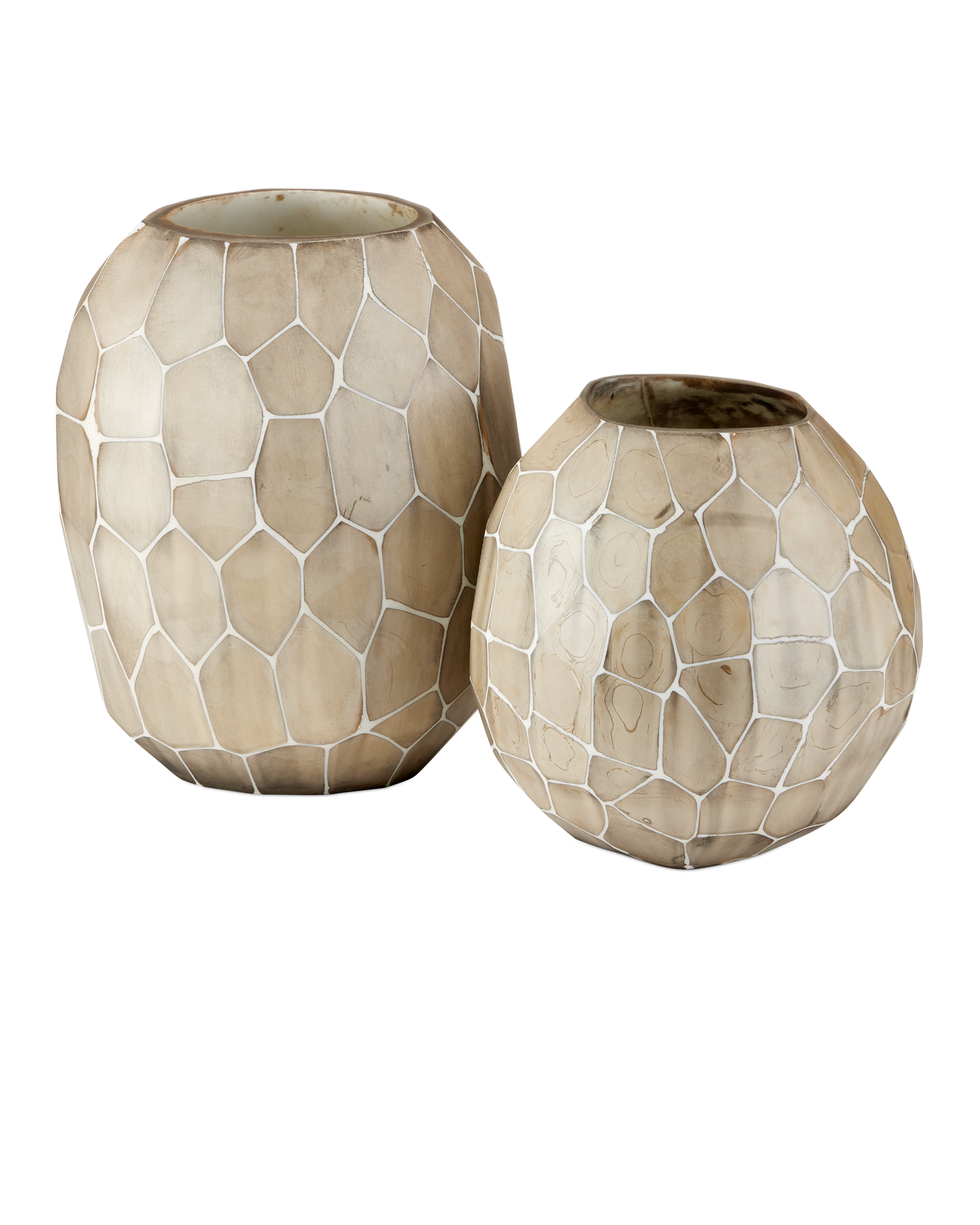 Runnell Glass Vase Set of 2.