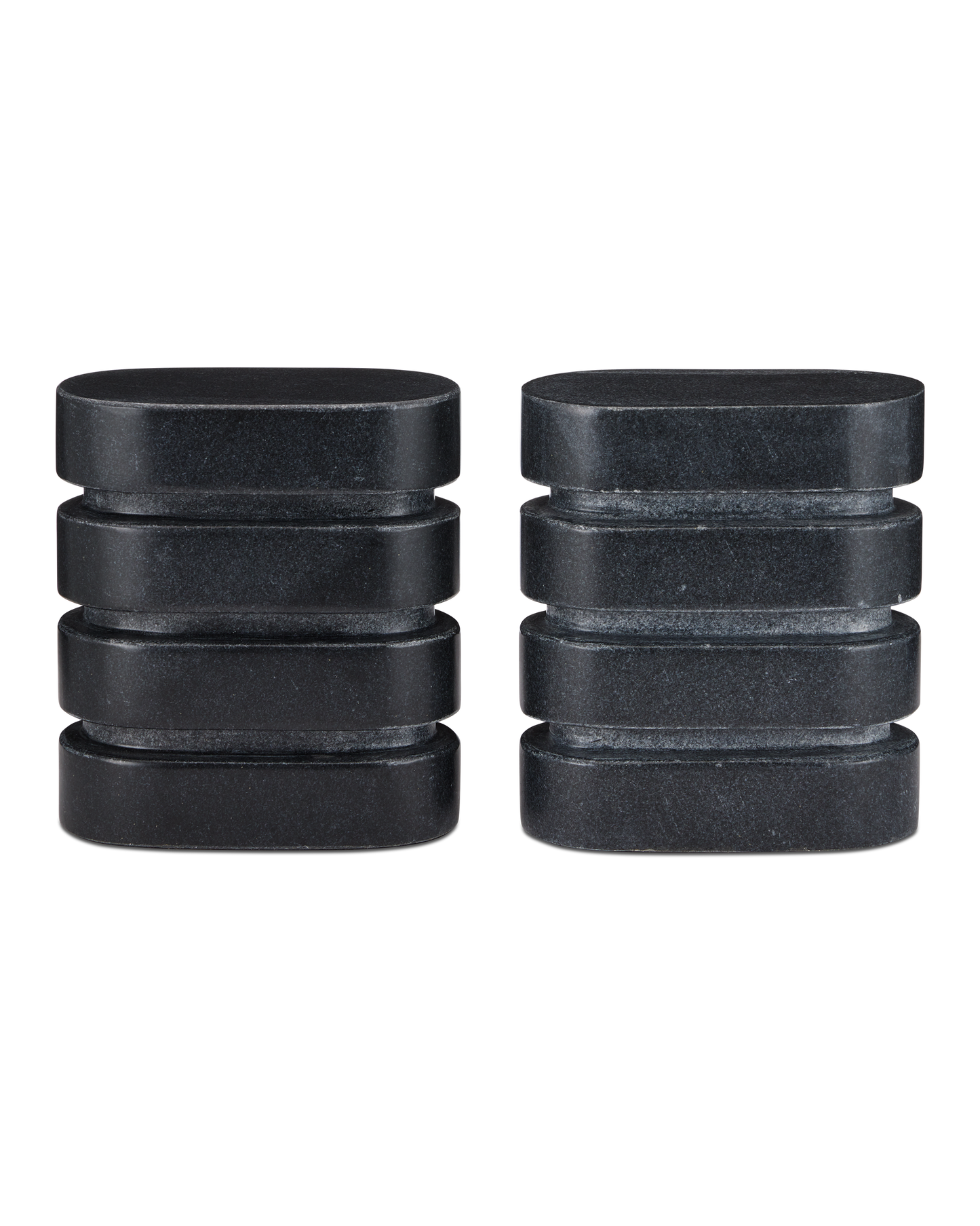Bheslana Marble Black Object Set of 2.