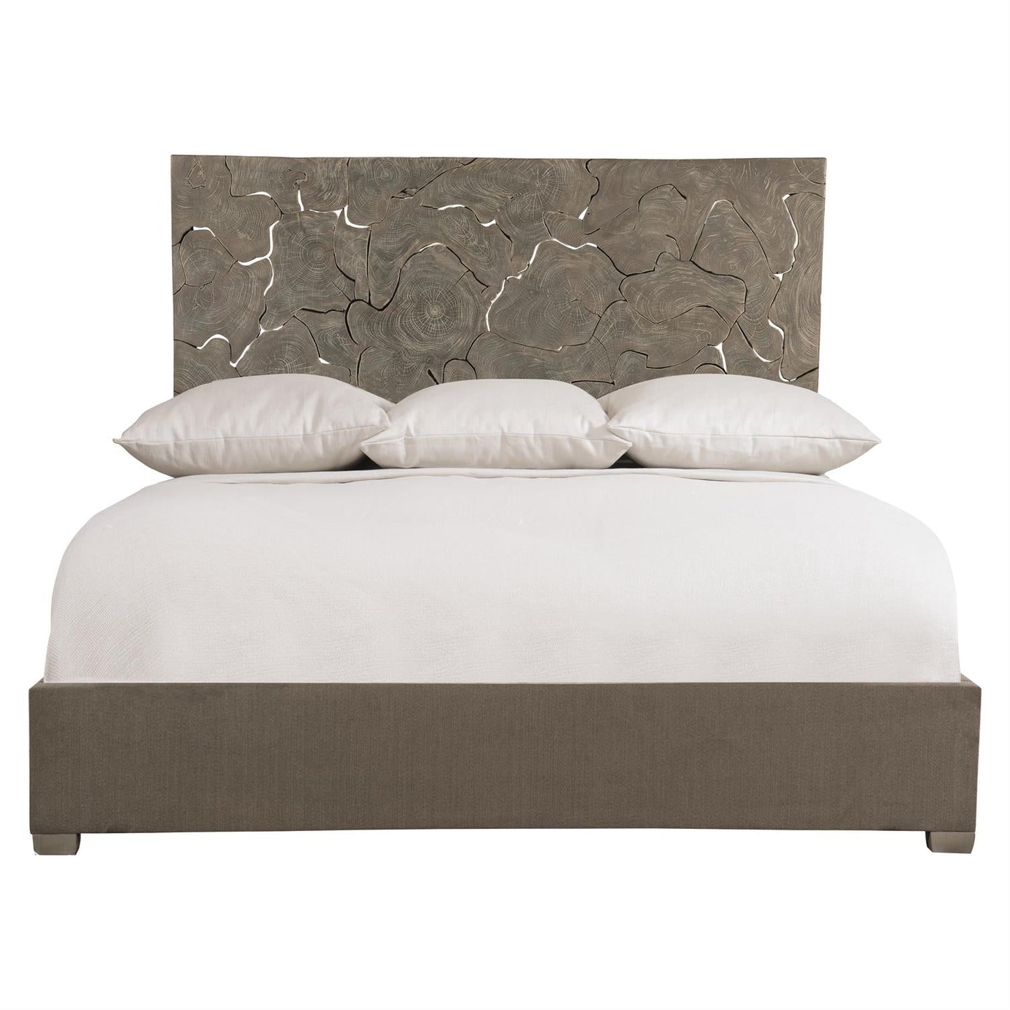 Calavaras Fabric Panel King Bed – Custom.