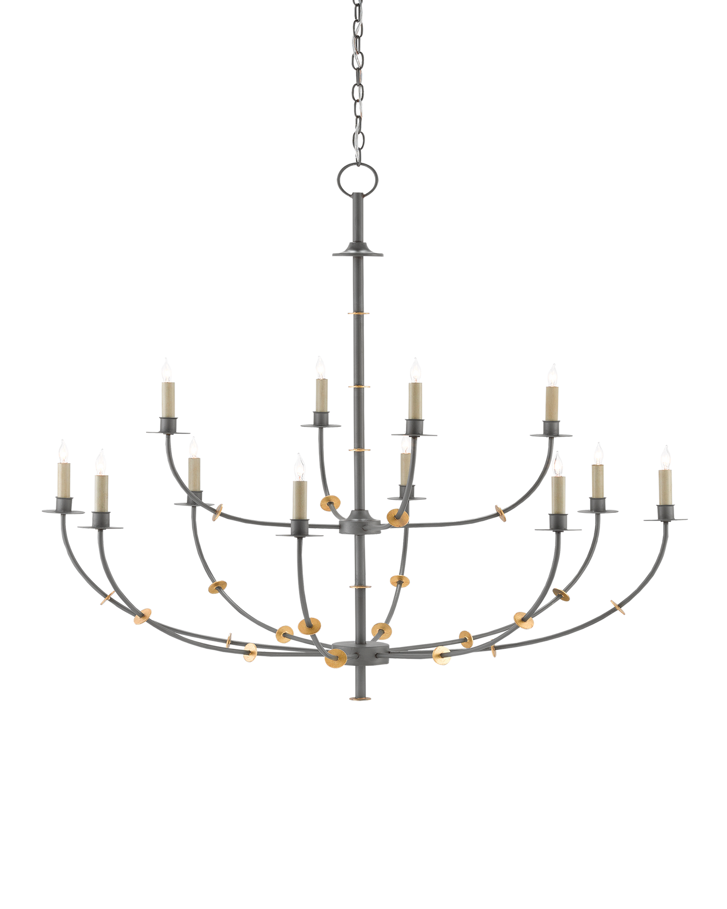 Balladier Gray Chandelier.