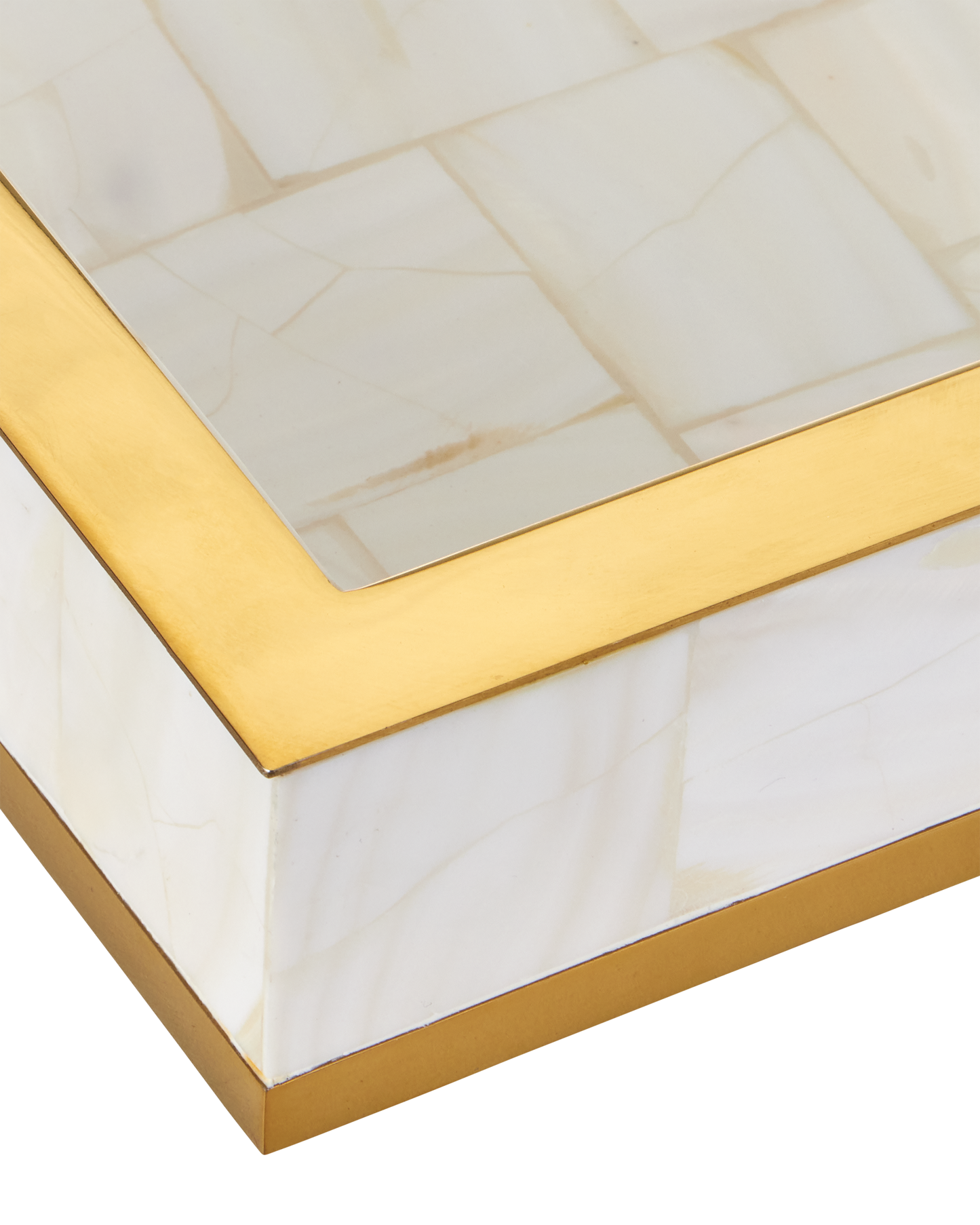 Casey Mother of Pearl Tray Set of 2.