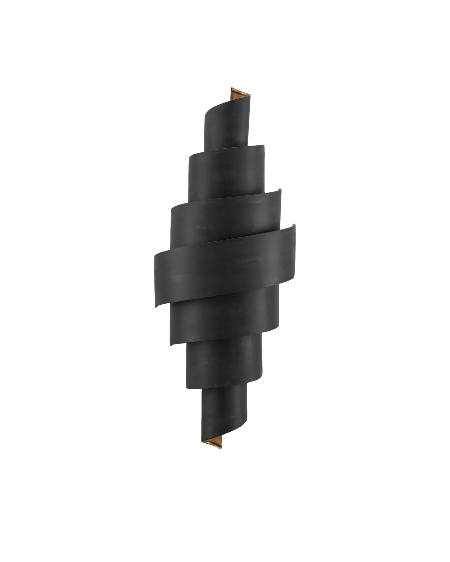 Chiffonade Black Wall Sconce.