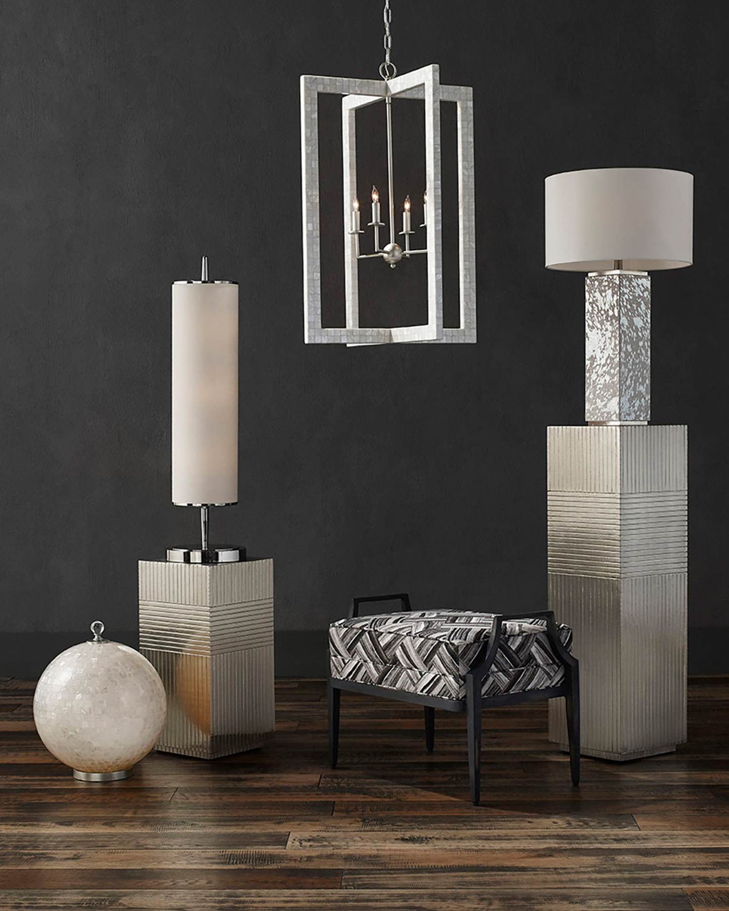 Arietta White Chandelier.