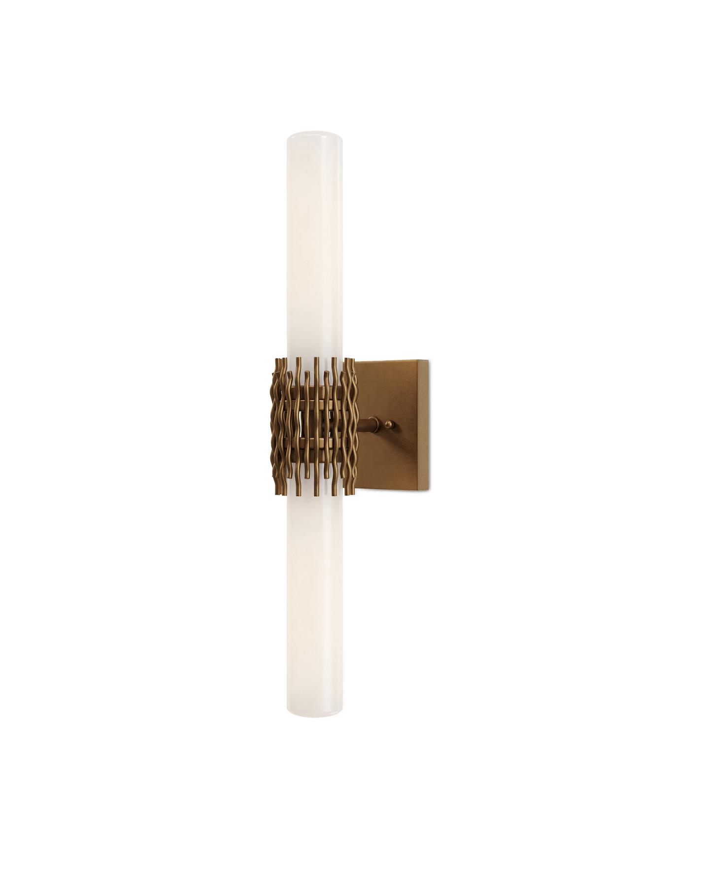 Brietta Brass Bath Wall Sconce.