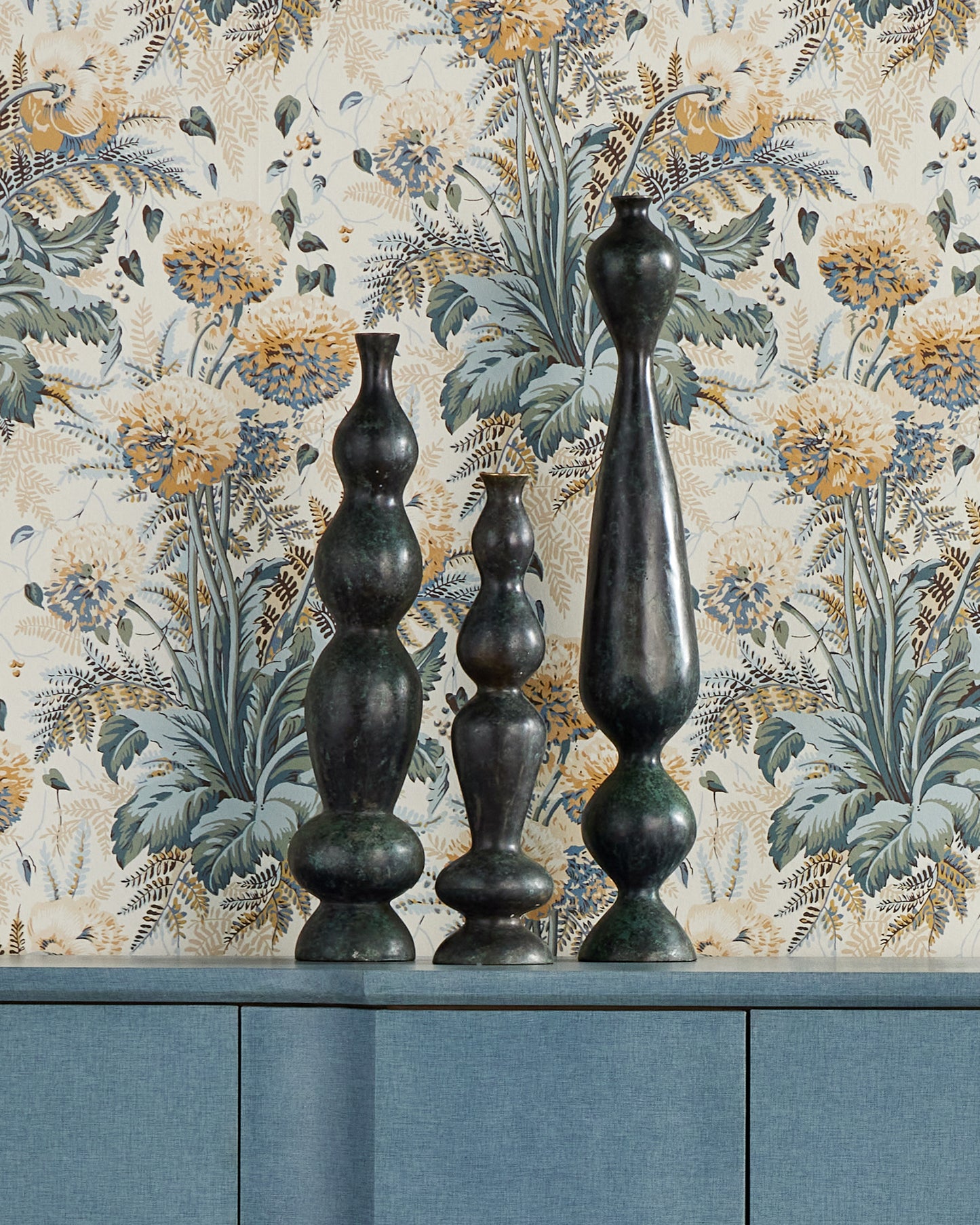 Luganzo Small Bronze Vase.