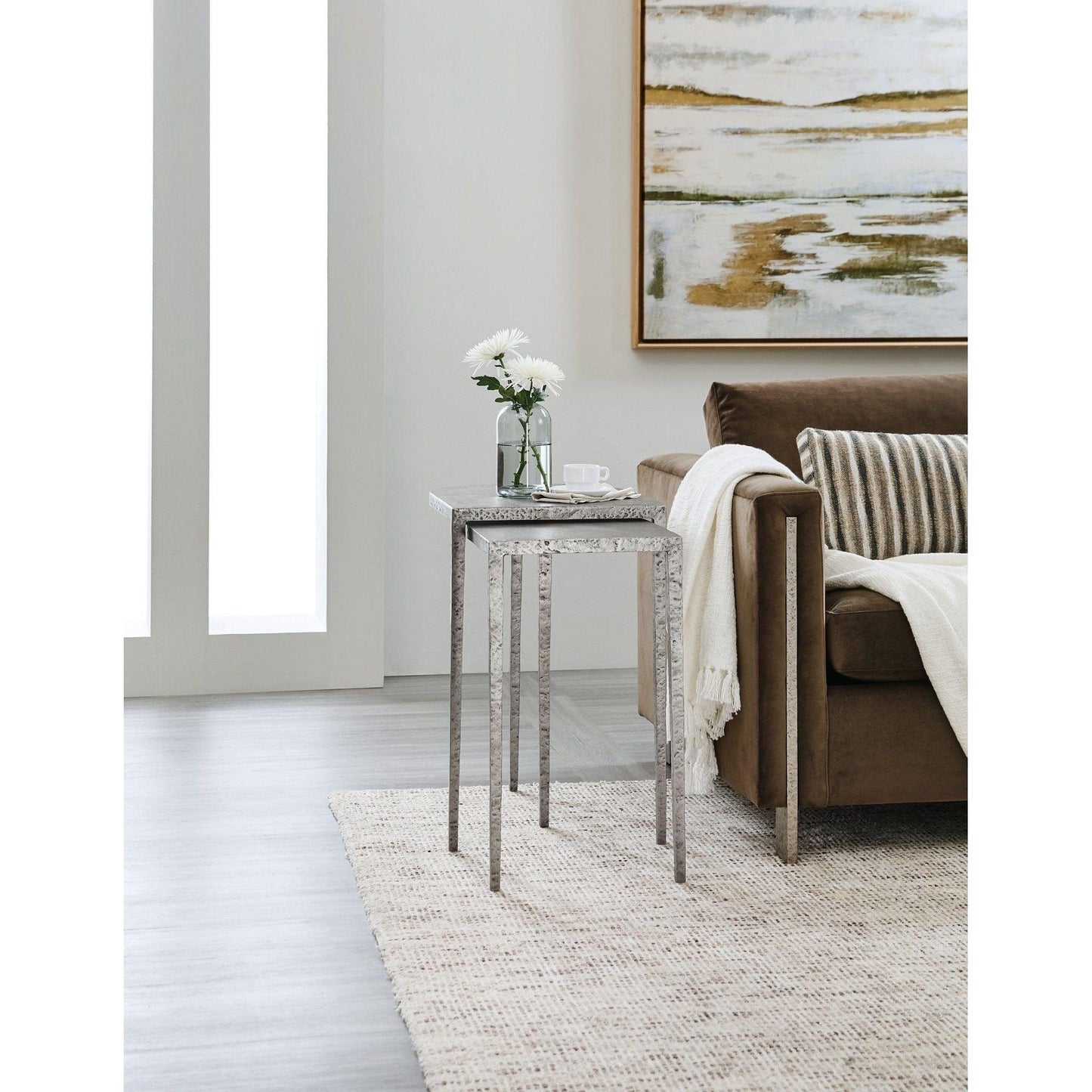 Chapman Metal Nesting Tables.