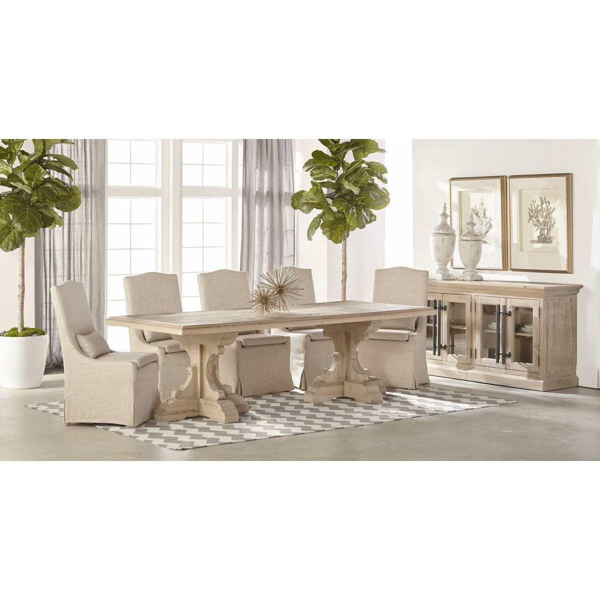 Colette Slipcover Dining Chair - Set of Two.