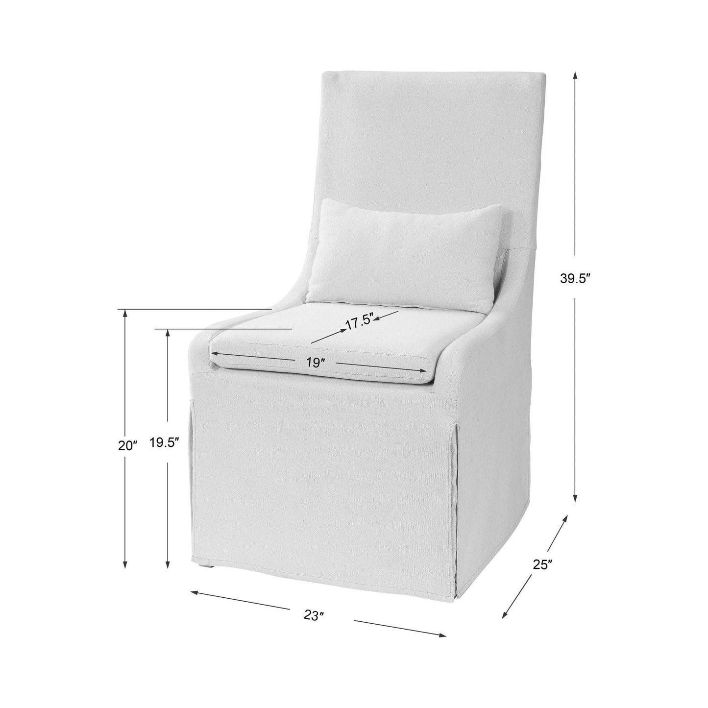 Coley Armless Chair.