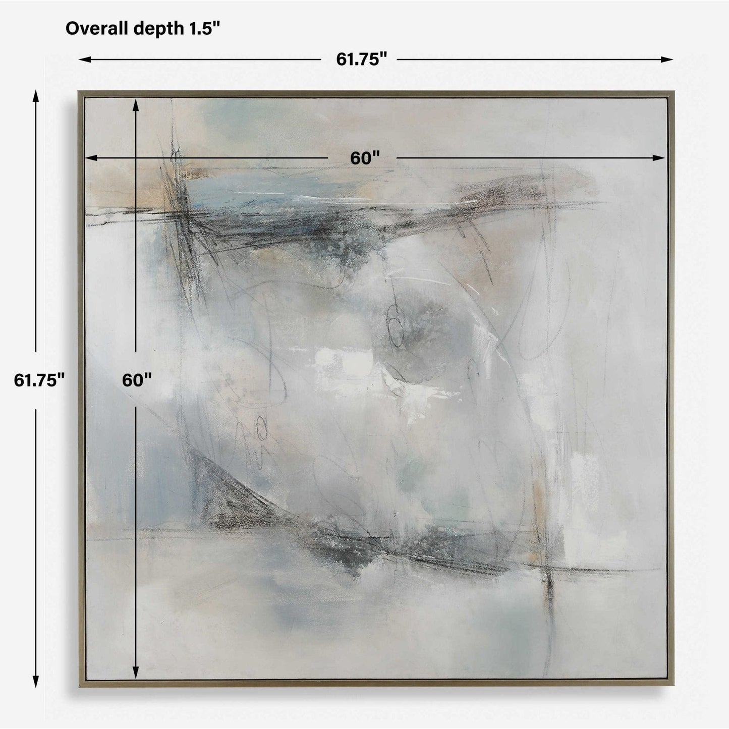 Contort Hand Painted Canvas.