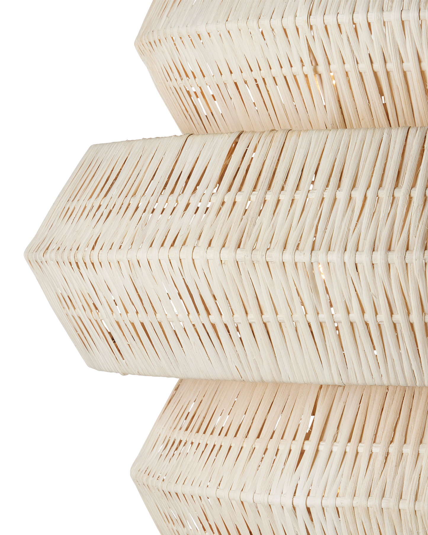 Antibes Medium White Chandelier.