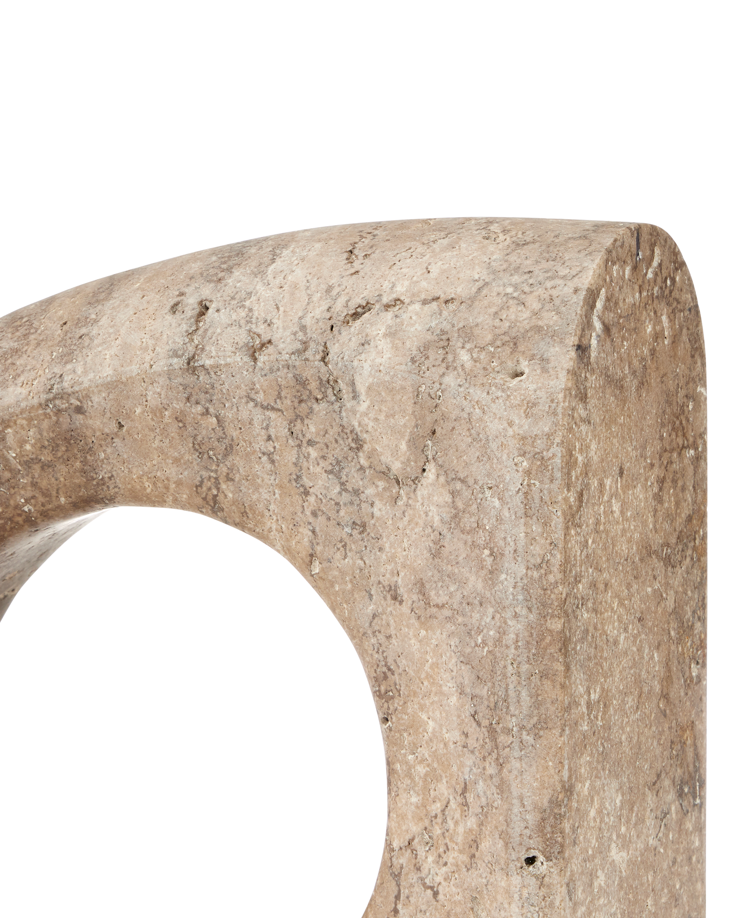 Russo Travertine Object Set of 2.