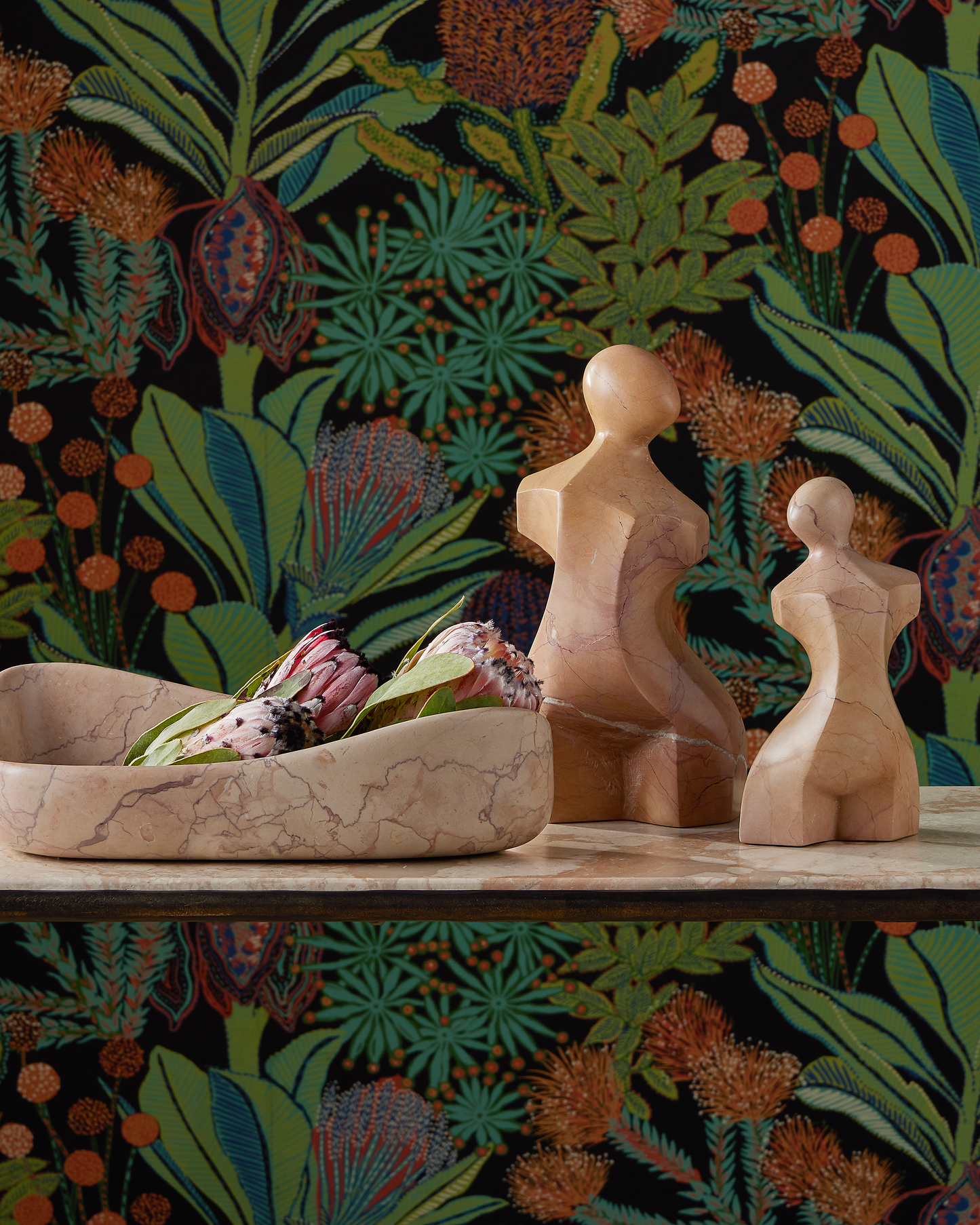 Giada Rosa Small Bust Sculpture.