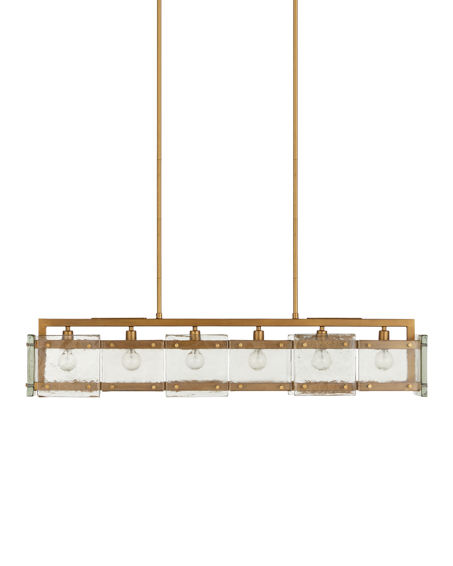Countervail Rectangular Chandelier.