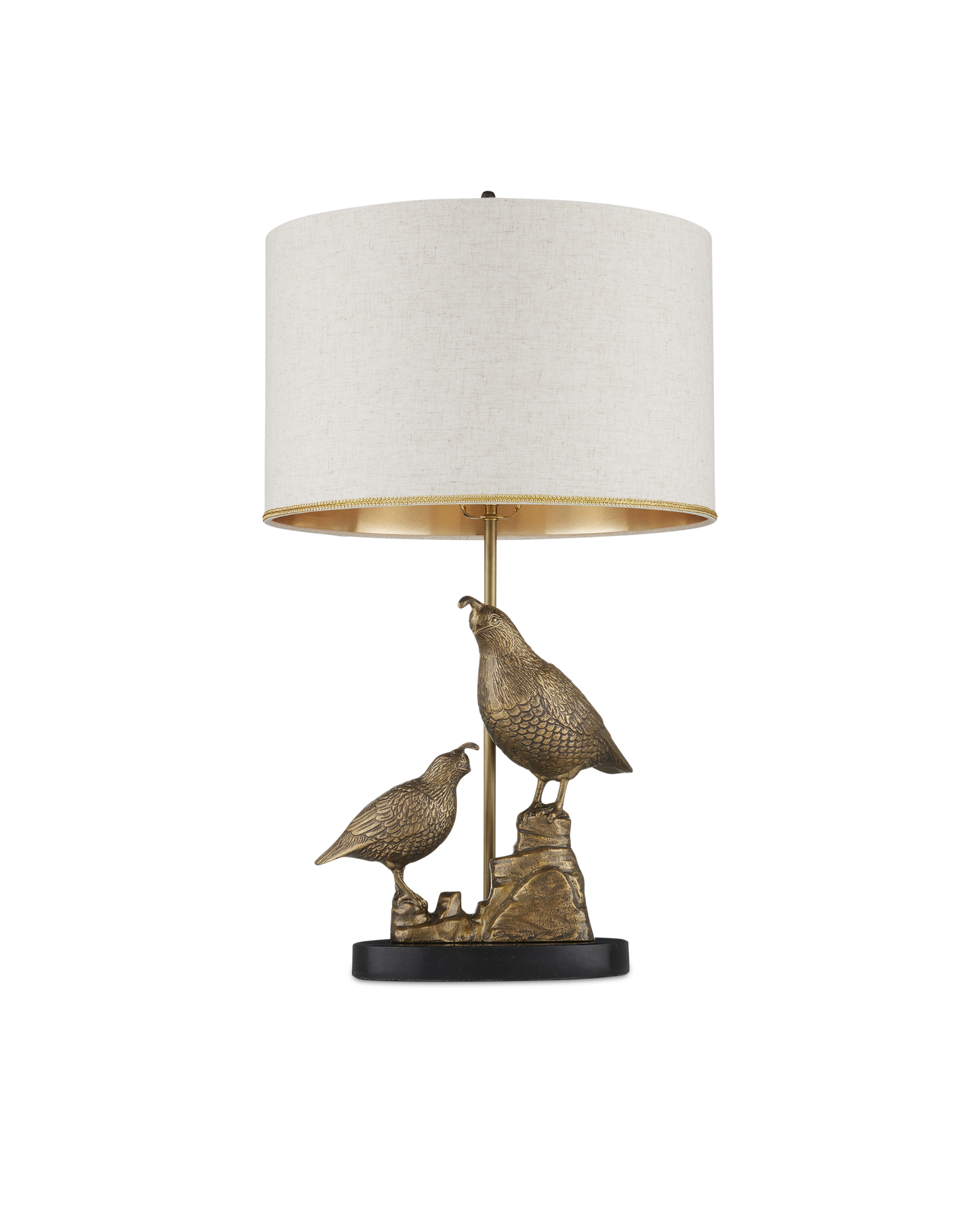 Codorniz Brass Table Lamp.