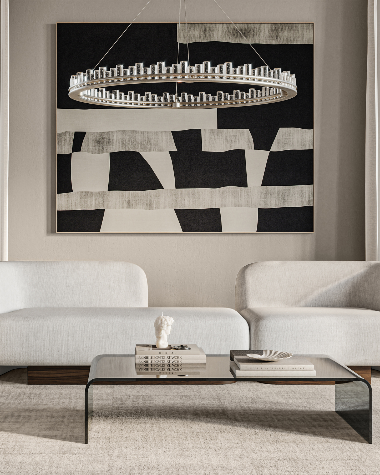 Pleiades Large Chandelier.